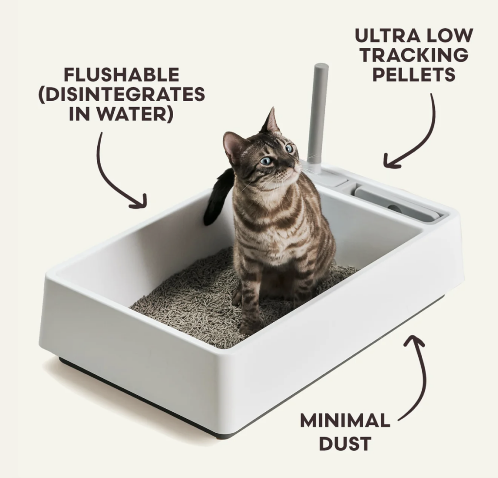 Tuft and Paw cat litter to get organized for an eco friendly life